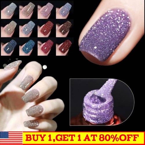 Smalto Gel Unghie Glitter Alta Densità, Gel Smalto Unghie Glitter Alta Densità NUOVO