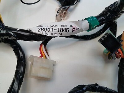 んんん KAWASAKI ZX FUEL INJECTOR WIRING HARNESS (FOR PARTS OR