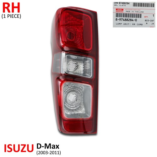 Right Rear Tail Lamp Light Fits Isuzu D-Max 1.9 Spark Cab 2WD Pickup 2020 - 2021 - Picture 3 of 8