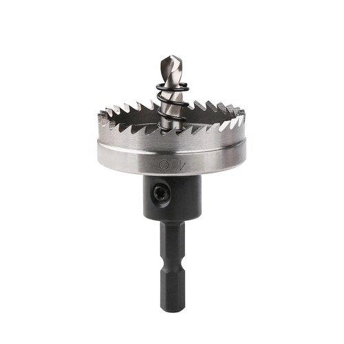Hole Saw Tooth HSS Stainless Steel Drill Bit Cutter Wrench Metal Wood 12-60 mm - Picture 38 of 50
