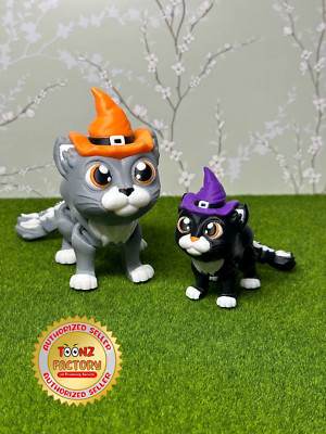 3D Printed Articulating Halloween Cat (Toonz Factory)