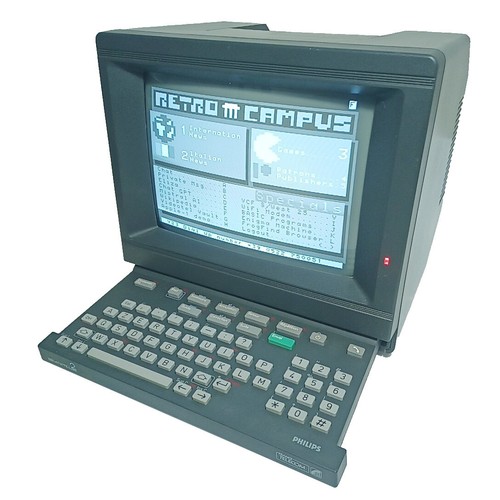 Philips MINITEL 2 Series Terminal (1993) - ÜBERHOLT Videotex TELETEL BBS Vintage