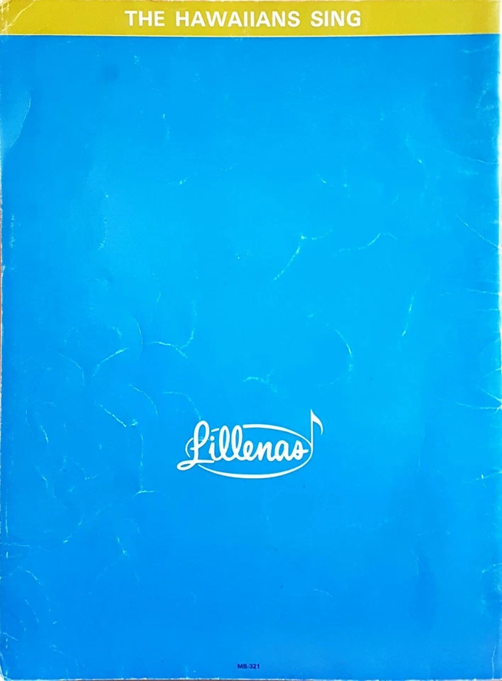 The Hawaiians Sing Mark & Diane Yasuhara Piano Vocal Guitar Sheet Music Book - Image 4 of 4