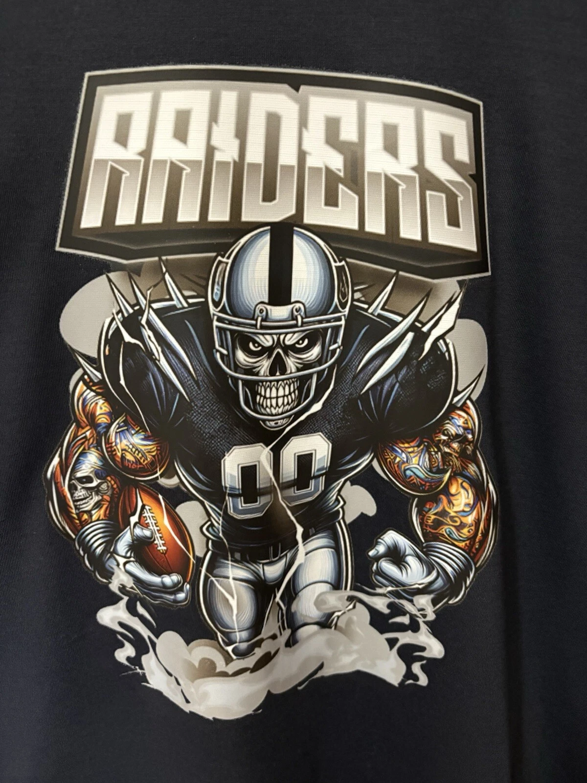 Go Raider T Shirt Raiders Shirt Football Custom Black All Sizes