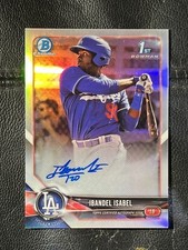 IBANDEL ISABEL 2018 Bowman Chrome Refractor Auto 483/499 1st