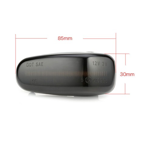 Dynamic Side Fender Marker LED Turn Signal Indicator Blinker Light For Benz W201 - Picture 5 of 8