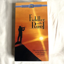 Fiddler On The Roof VHS Screen Epics Musical Topol 2 Cassette Sealed 1998