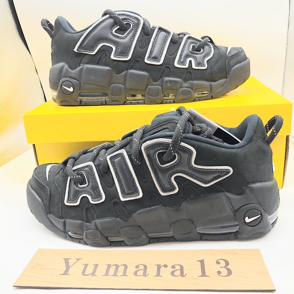 Nike AMBUSH x Air More Uptempo Black White Low FB1299-001 Nike AMBUSH x Air More Uptempo Black White Low FB1299-001