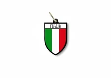 Keychain keys flag city coat of arms Italy Italian collection