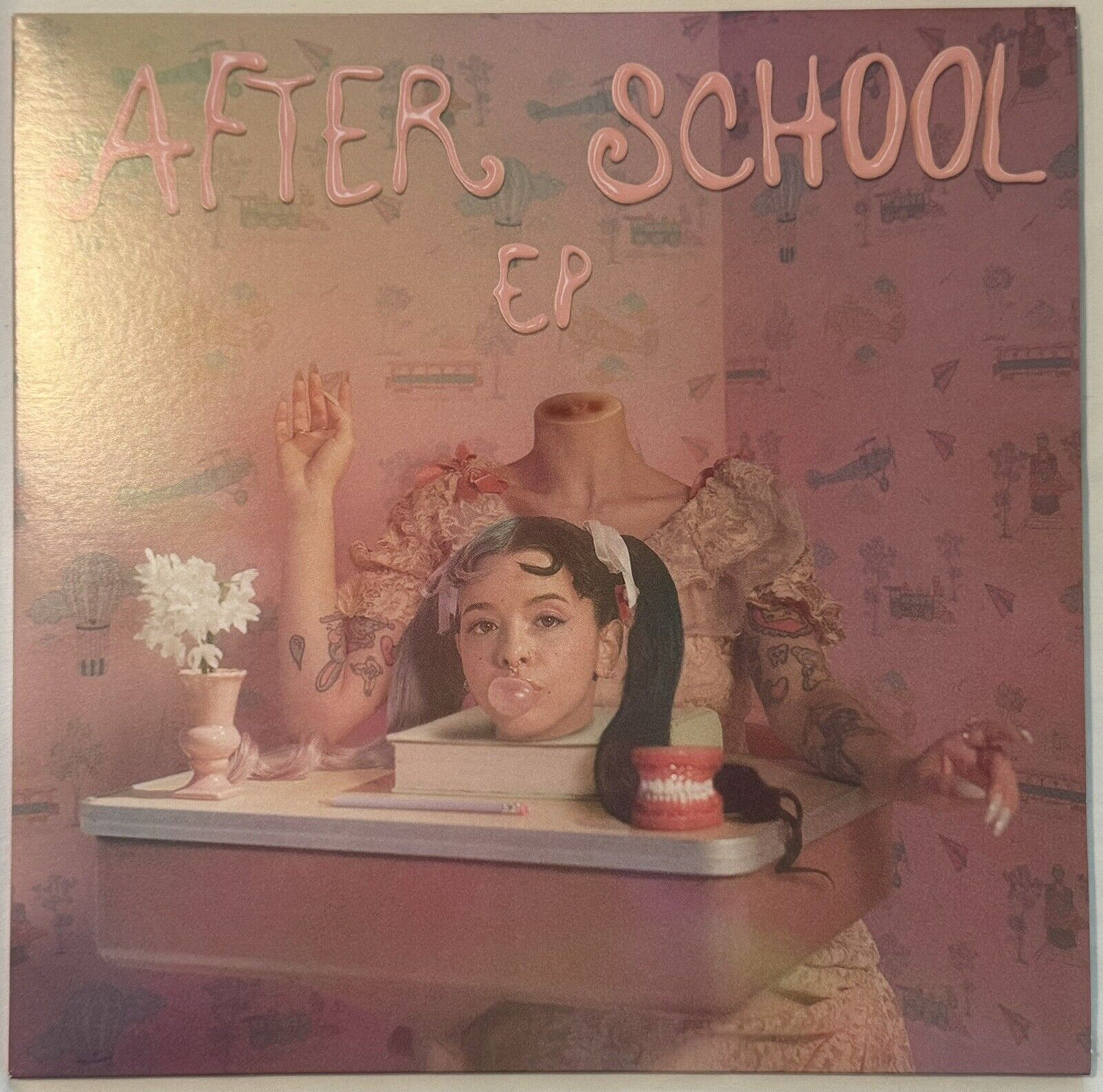 MELANIE MARTINEZ AFTER SCHOOL Forest Green & Grape Marble Vinyl Used