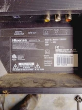 Hisense LED LCD TV Model 55R6000E Good Usable Parts