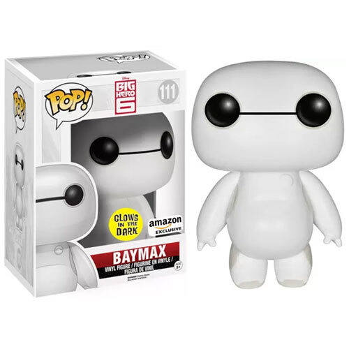 Funko Pop! Figura De Vinilo Disney Big Hero 6 Baymax (Brillo) (6 Pulgadas) #111 *Exclusiva*
