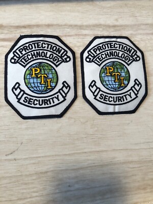2 Protection Technology Security Shoulder Patches | eBay