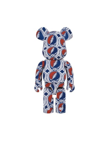 Bearbrick x Grateful Dead (Steal Your Face) 1000%/displayed