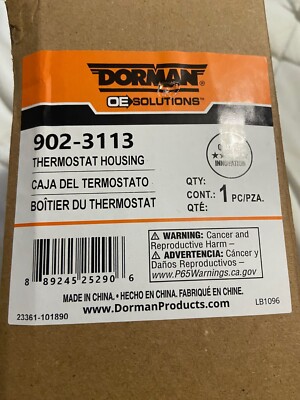 Dorman 902-3113 Engine Coolant Thermostat Housing Assembly Compatible with Selec