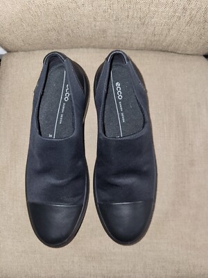 Ecco Danish Design Slip On Waterproof Black Gore-Tex 