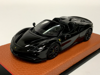 1/43 BBR Ferrari SF90 Spider Pack Fiorano Black Tan Leather