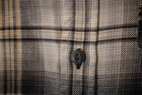 Camisa de franela Patagonia Fjord para hombre pequeña a cuadros algodón orgánico botón manga larga - Imagen 9 de 21