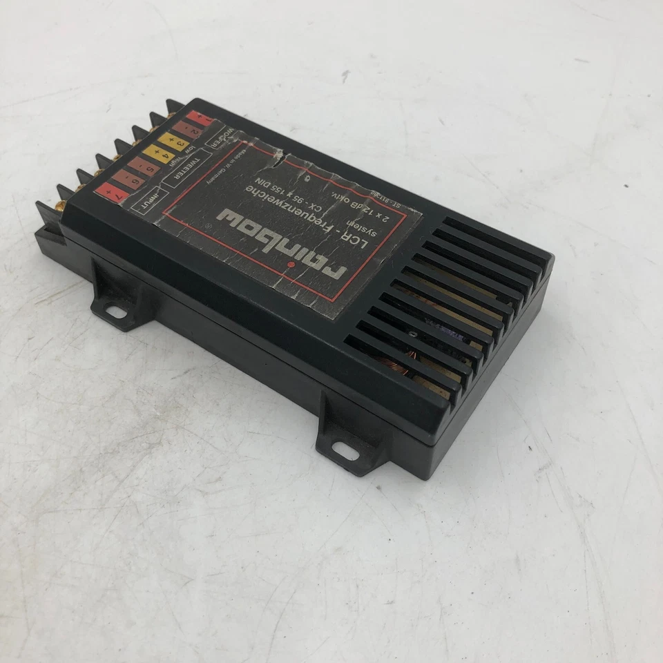 Genuine RAINBOW LCR Crossover CX-95 x 155 DIN / 2 x 12 dB Octv. vintage car - Image 4 of 4