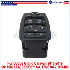 Driver Side Power Window Master Switch For Dodge Grand Caravan 2012-2019 3.6L V6