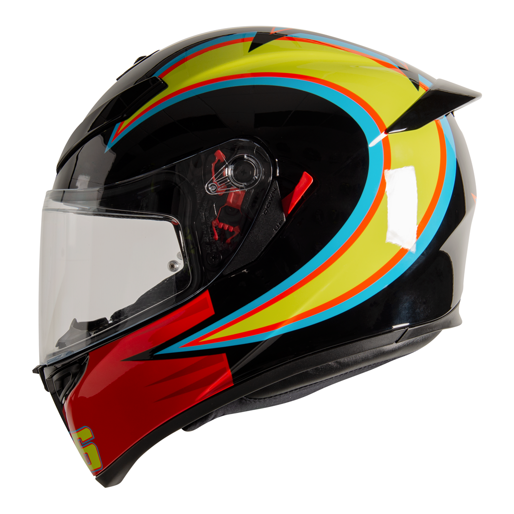 AGV K3 SV-S Mono Motorcycle Motorbike Full Face Helmet - VR46 | eBay