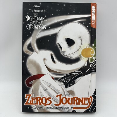 Tim Burtons Nightmare Before Christmas Zeros Journey Manga Books 1-3 Hardcover