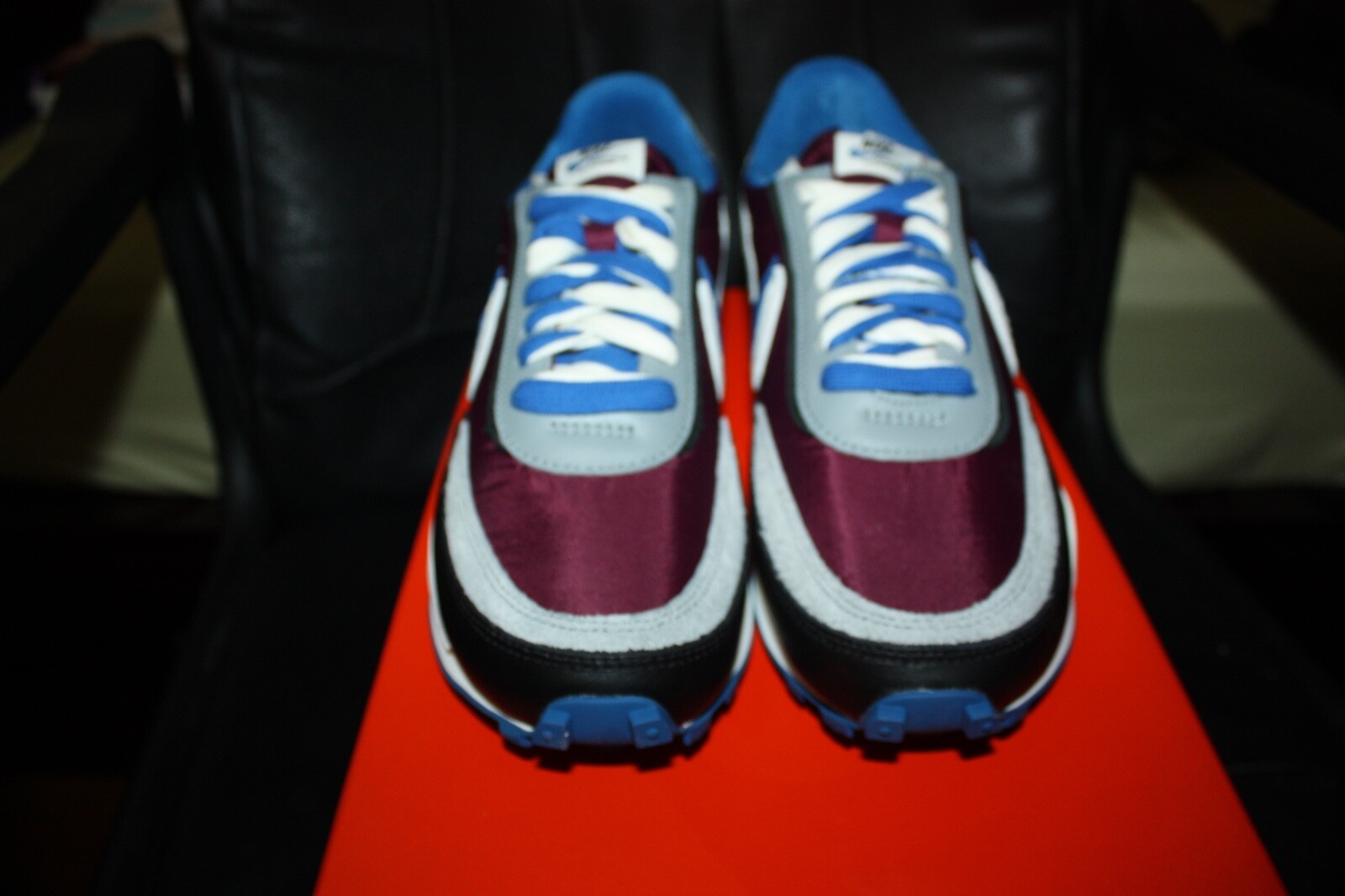 SACAI X NIKE Nike LD Waffle x Sacai x Undercover Maroon Team Royal Uomo 10 DJ4877 600