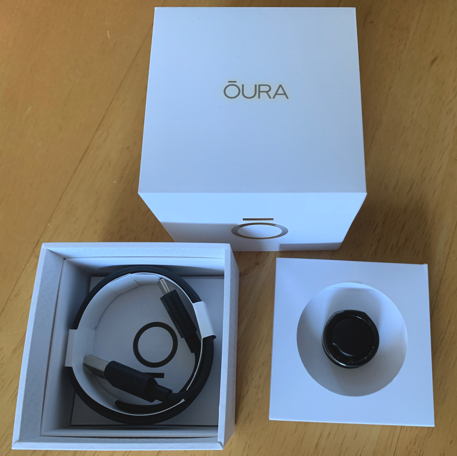 Oura Ring Gen 2 Balance Black, size 9US, Practically New Condition