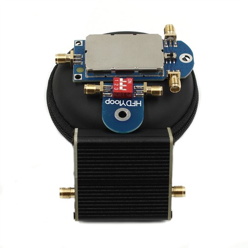 Verstärker HF AM UHF SDR Breitband Aktiv Magnetische Schleifenantenne 50K-500MH - Zdjęcie 6 z 11