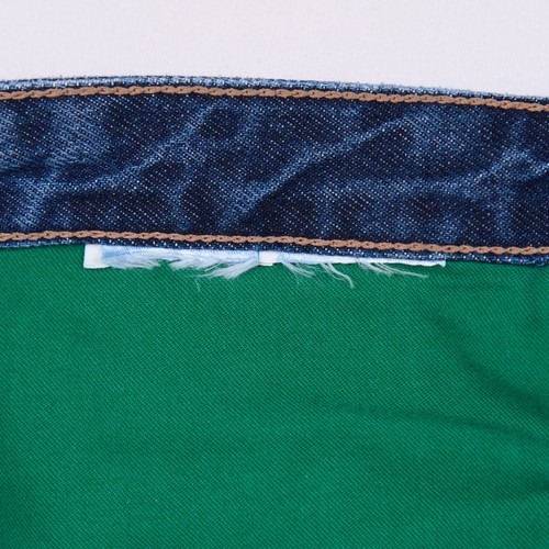 Jeans Tommy Hilfiger donna blu zip Fly TJ 2004 vita alta conici W33 L34 - Foto 13 di 16