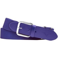 Mizuno Classic Elastic purple Baseball/Softball Belt  Youth and Adult