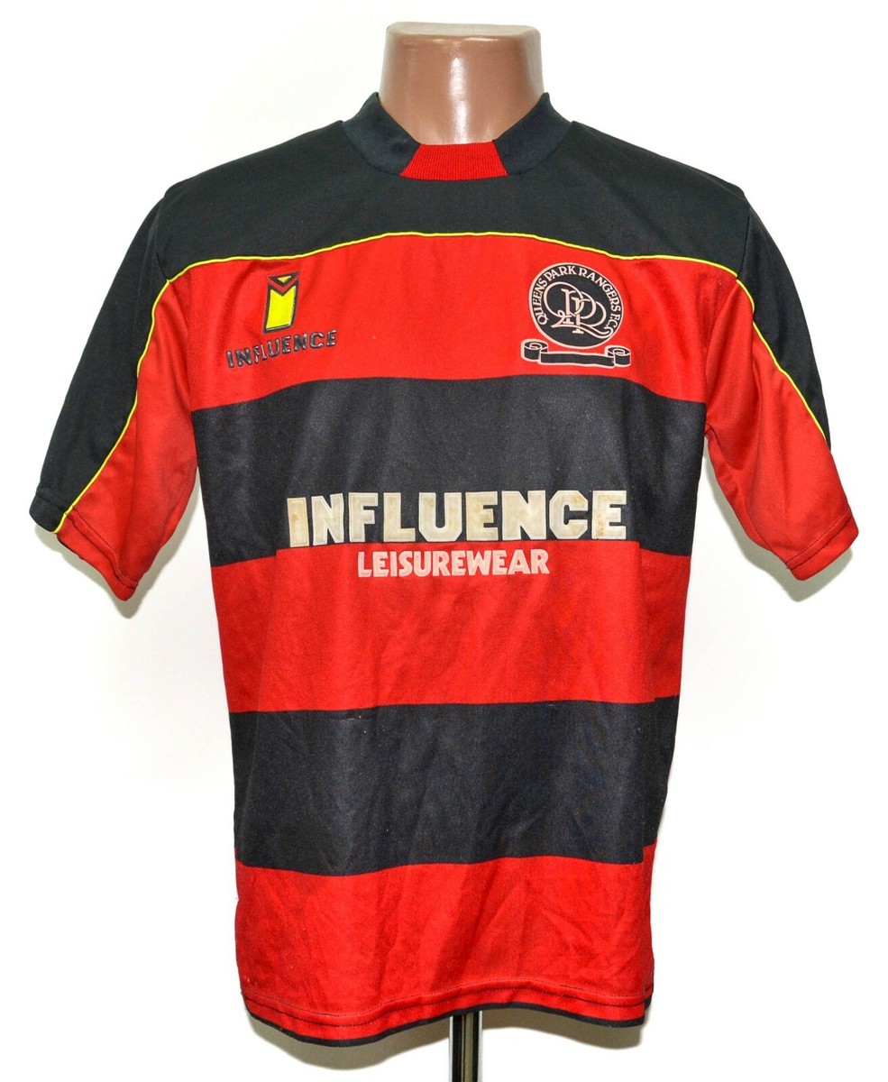 QPR QUEENS PARK RANGERS 1989/1990 AWAY FOOTBALL SHIRT INFLUENCE S