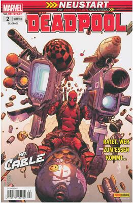 Deadpool Nr. 2 - Panini (2019-2021) Zustand 1