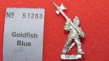 Games Workshop Citadel C26 Men at Arms Bretonnian Billman Halberd Metal Figure