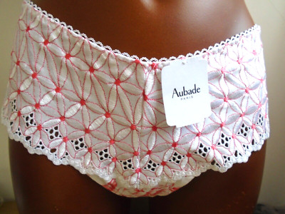 Aubade Bahia et Moi Saint Tropez Briefs XL Shorty Tangerine FR 5 EU 44 BNWT