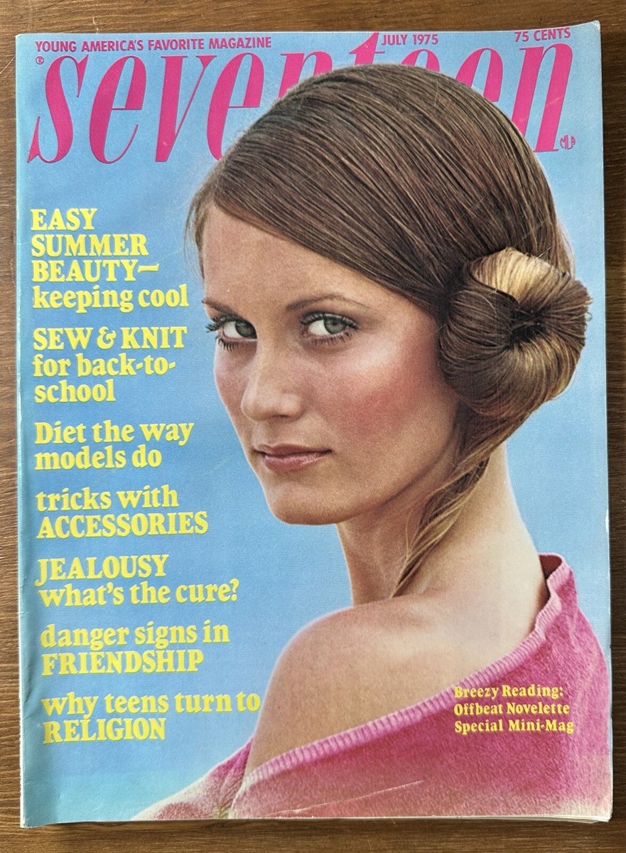 女性情報誌 AMERICA'S TEEN-AGE MAGAZINE seventeen Seventeen magazine july 1966 | OMG I can not believe it! I f