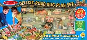 deluxe road rug play set