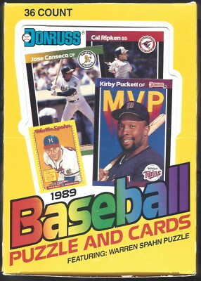 1989 89 Donruss Baseball Vintage Wax Box - You may get a Ken Griffey Jr. Rookie!