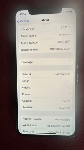 Apple IPhone X 64GB MQAC2B/A Excellent Condition - 第 4/5 張圖片