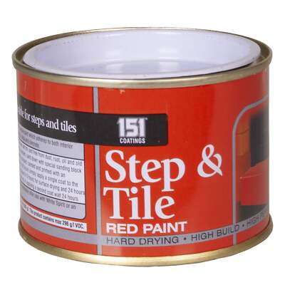 Step & Tile Red Paint 180ml 151 Coatings | eBay UK