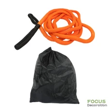 Orange 1in × 30ft Snatch Strap 30000 LBS Kinetic Recovery Energy Truck Tow Rope