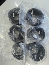LOT OF 6 CAT 5E 50' FOOT ETHERNET LAN PATCH CABLE BOOTED FAST-FREE SHIP