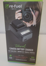 Digipower - DSLR Travel Charger For Canon Replacement Batteries LP-E6/10/17 ...