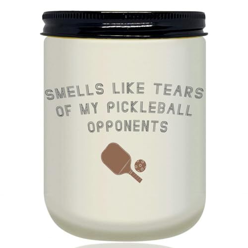 Funny Pickleball Gifts for Women and Men - Unique Pickleball Candle Ideas