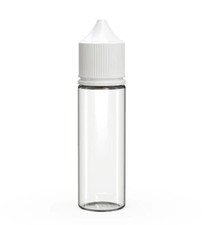 CHUBBY GORILLA 50ML V3 AUTHENTIC PET Bottles 5pack CLEAR BOTTLE/WHITE LID