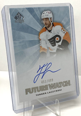 TANNER LACZYNSKI - 2021 SP Authentic Future Watch Auto Retro #RFWA-TL - Flyers