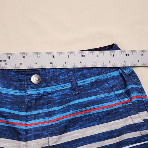 Quiksilver Boys Amphibian Swim Shorts 19” Size 26"/12 Blue - Picture 3 of 8
