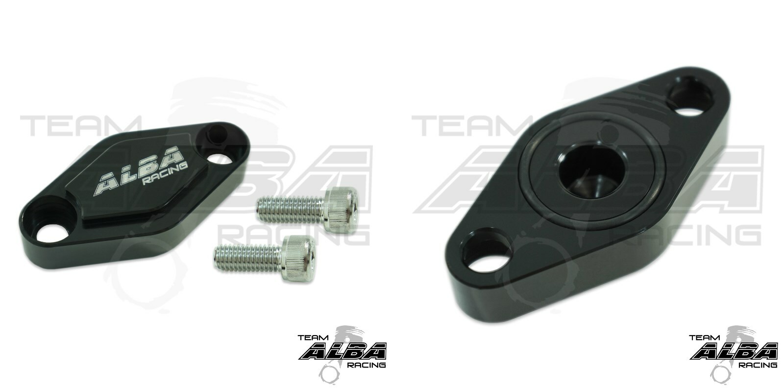 Honda TRX 400EX 400X Parking Brake Blockoff Plate Block off Plate Black