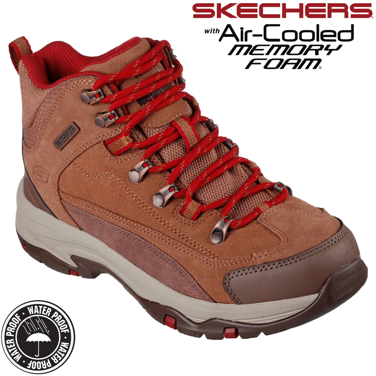 Skechers womens shop waterproof walking boots