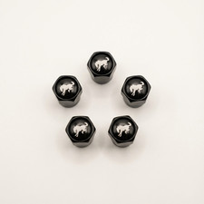 5-Pack Aluminum Valve Stem Caps   Aftermarket...